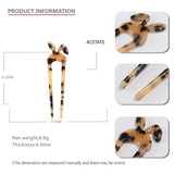 RABBIT HAIRPIN U SHAPED CUTE BUN HAIRPIN_CWAHA4221