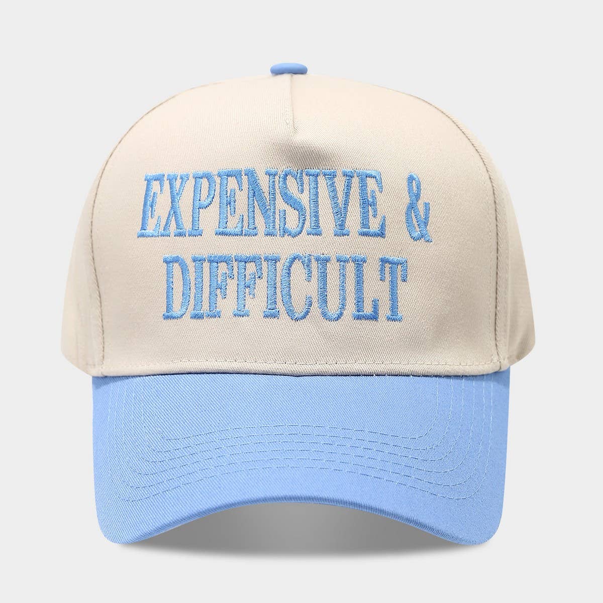 Retro Letter Embroidery Baseball Cap Unisex_Cwah04658