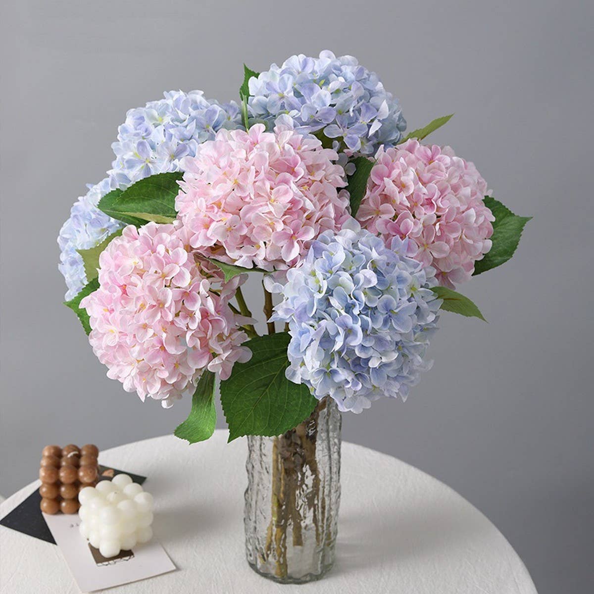 ARTIFICIAL HYDRANGEA BOUQUET FOR HOME DECOR_CWMM6511