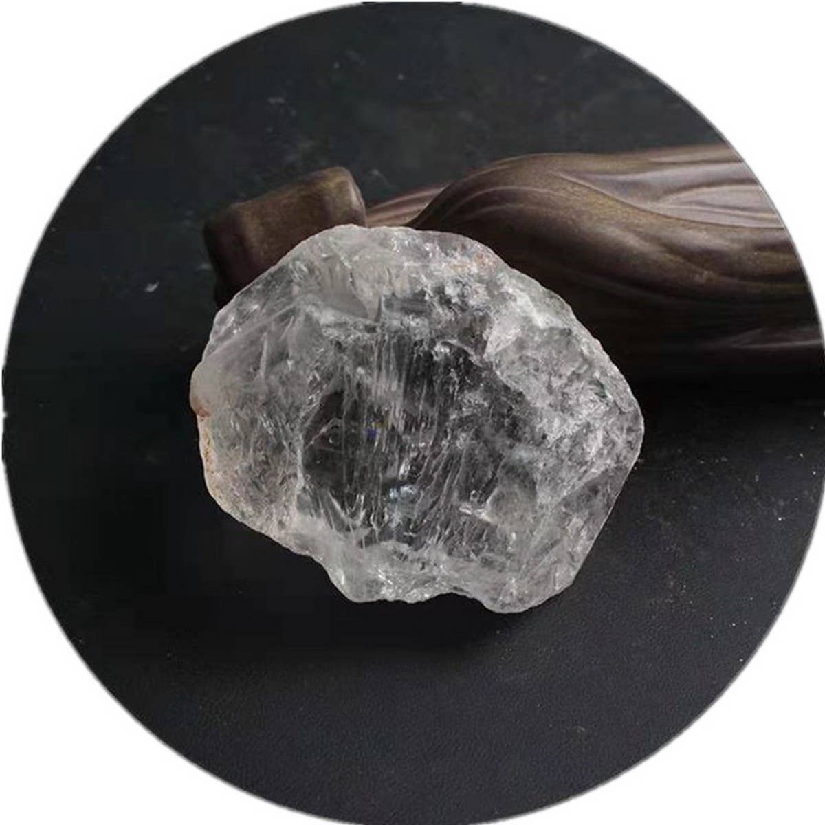 NATURAL CLEAR QUARTZ AROMA STONE 1KG_CWMM8116