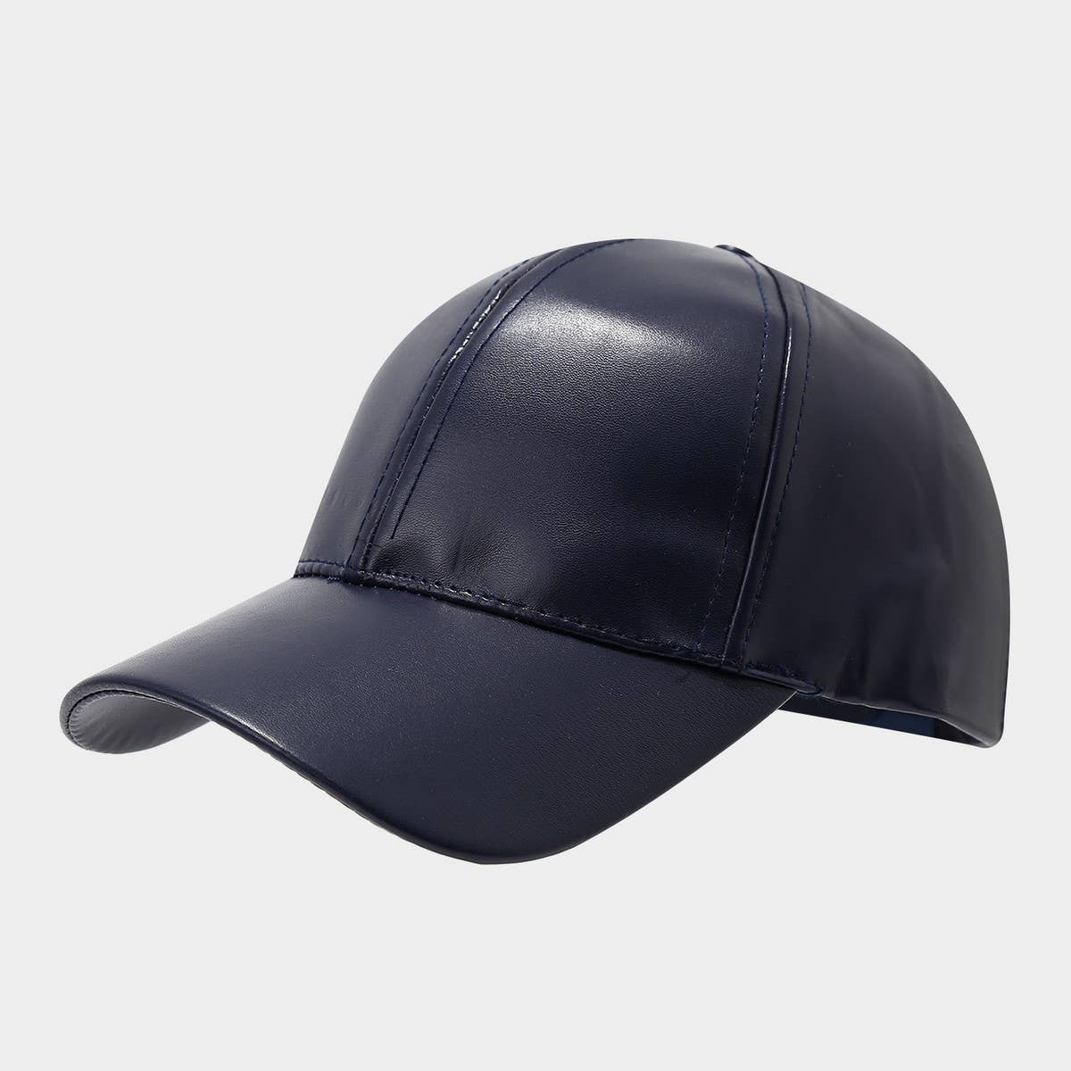 Pu Leather Baseball Cap For Men Vintage Style_Cwah04654