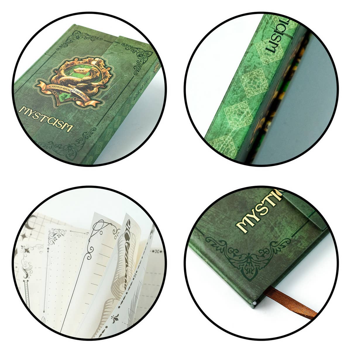 RETRO THICKENED PYTHON TOTEM NOTEBOOK_CWMM1843