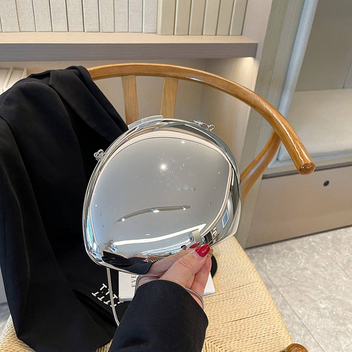 MIRROR BAG FRESH AND ELEGANT EVENING CLUTCH BAG _CWAB3257