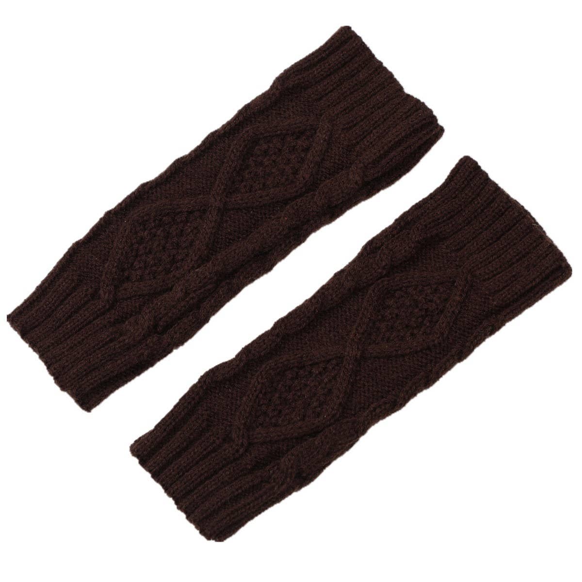 Diamond New Knitted Half Finger Gloves_Cwag0091