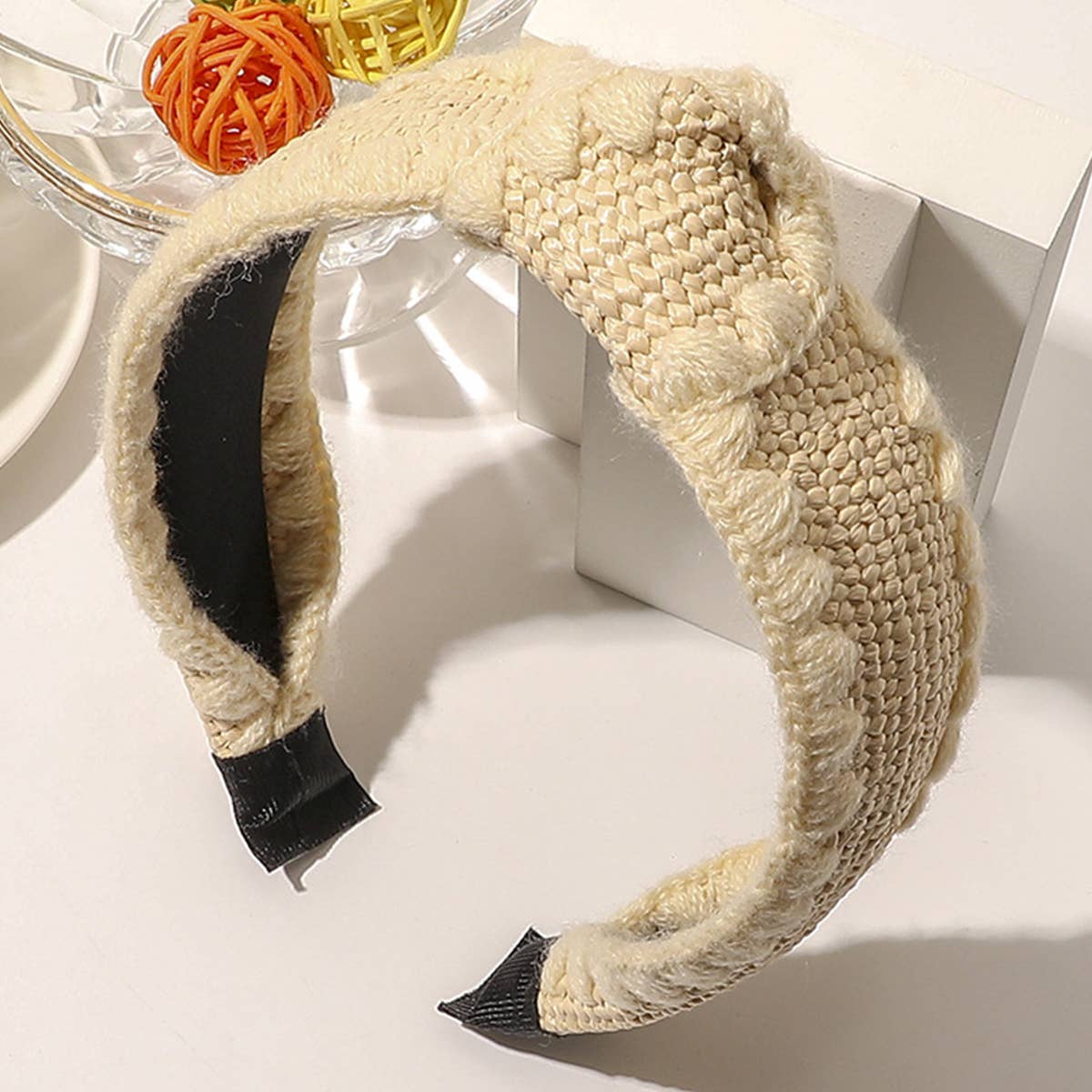 FASHION WOVEN DECORATIVE HAIR HOOP_CWAHA0228