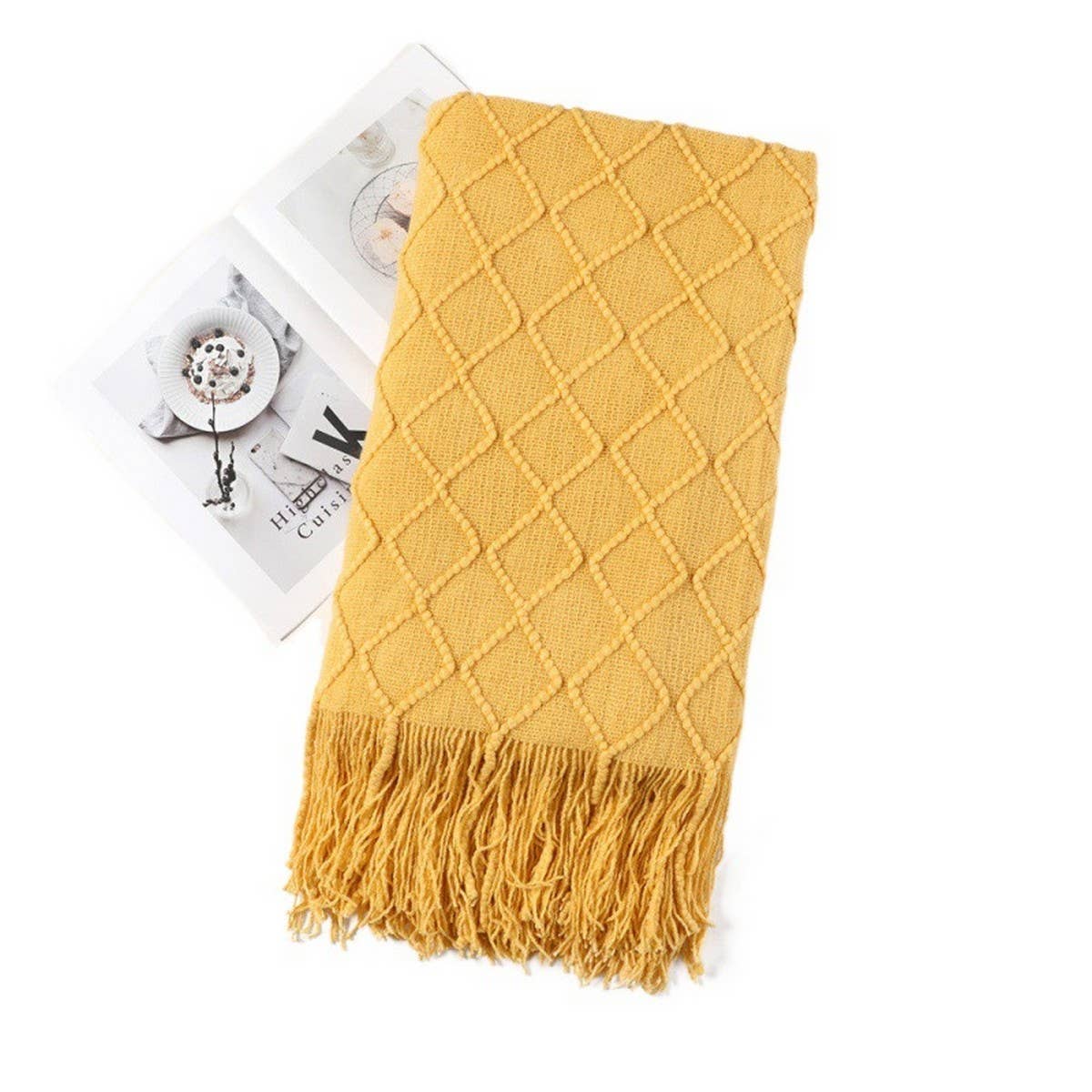 SOFT SOFA COUCH COVER DECORATIVE KNITTED BLANKE_CWMM0218