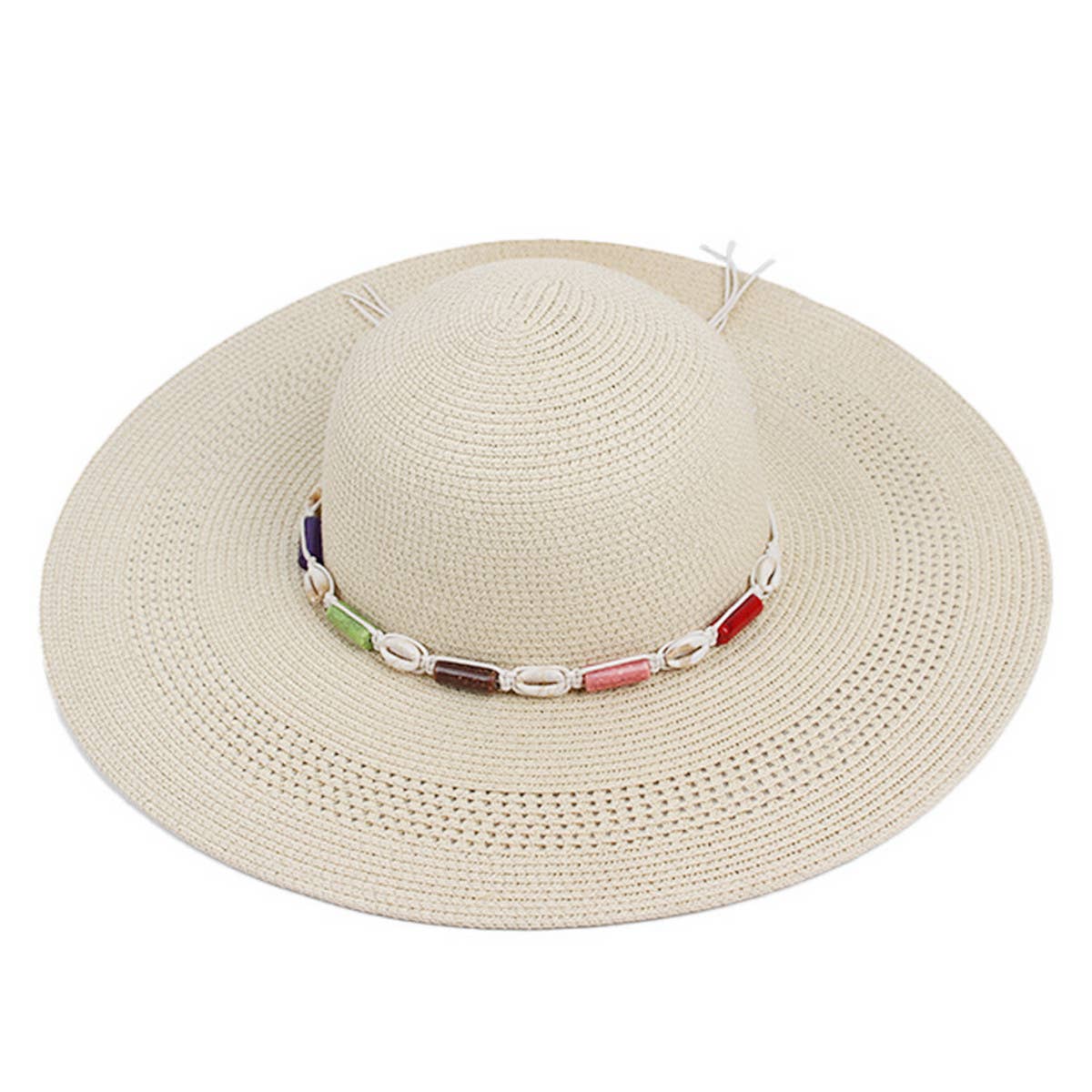 2024 NEW WOMEN TRAVEL VISOR STRAW HAT_CWAH1192