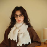 SOFT KNIT SCARF THICK TASSEL WINTER WARM WRAP_CWASC2292