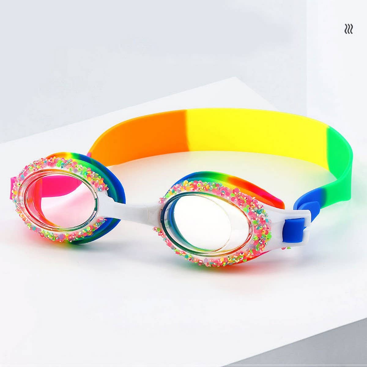 CHILDREN S PC SWIM GOGGLES ANTI FOG WATERPROOF_CWASG1048