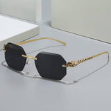 FRAMELESS POLYGONAL FASHION SUNGLASSES_CWASG0525