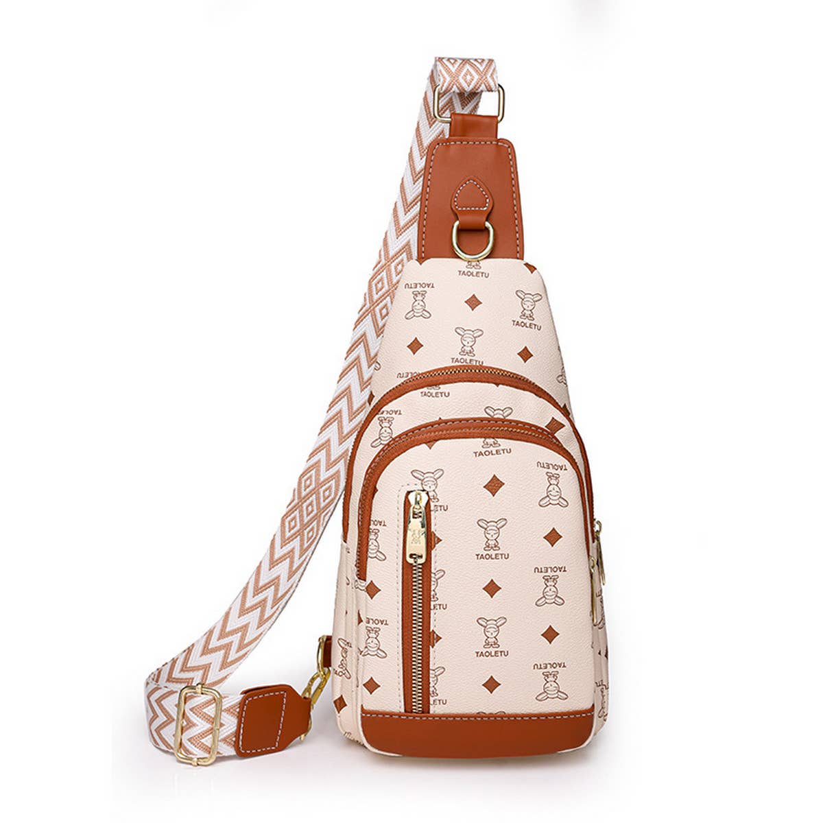 OUTDOOR LEISURE PRINTED SHOULDER BAG MESSENGER BAG_CWAB2719