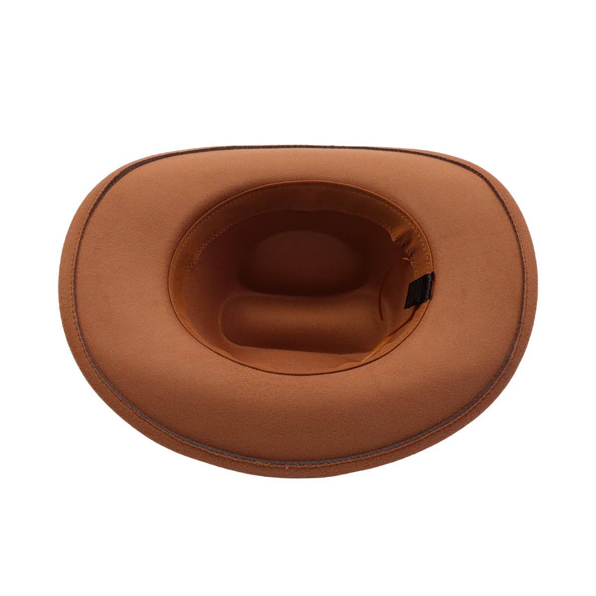 Western Wool Cowboy Fedora Hat For Couples_Cwah04397