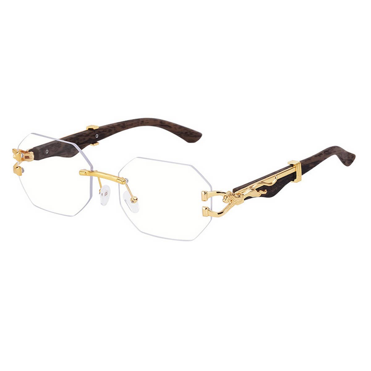 FAUX WOOD GRAIN LEOPARD TEMPLE SUNGLASSES_CWASG0616