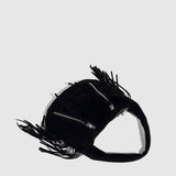 Vintage Suede Tassel Zipper Shoulder Bag_Cwab5700