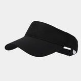 SUMMER SIMPLE SOLID VISOR HAT UNISEX OUTDOOR_CWAH3303