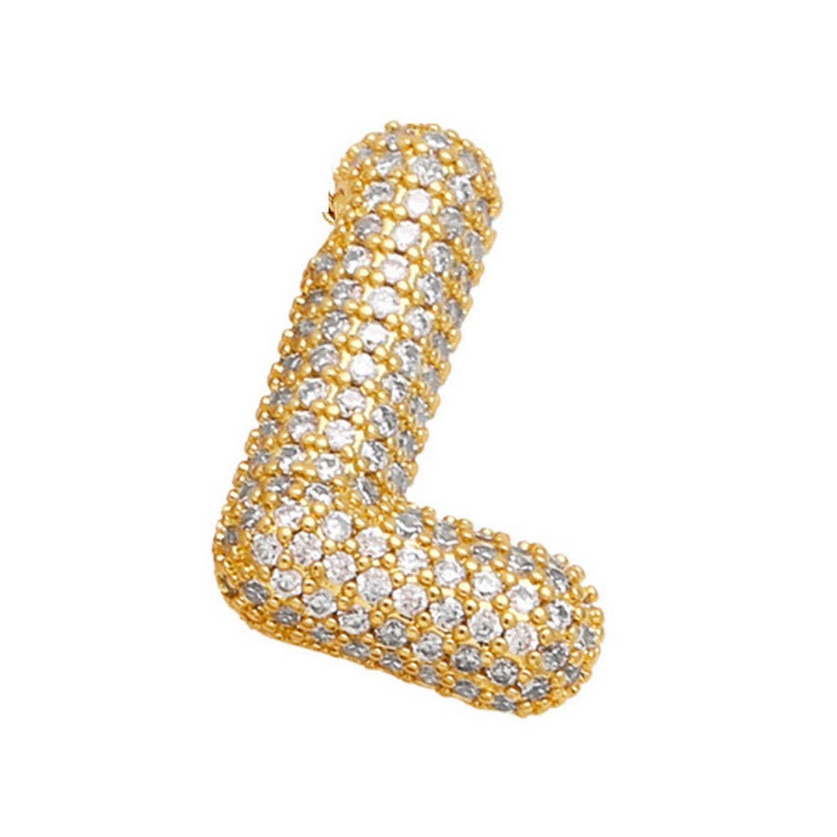 COPPER ZIRCONIA PENDANT NECKLACE HIP HOP_CWMM5862