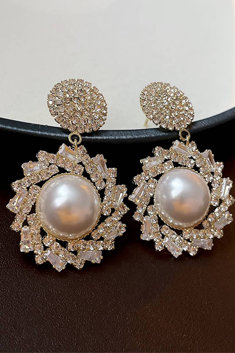 LUXURY RHINESTONE DANGLE EARRINGS_CWAJE0312