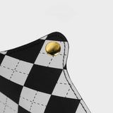 POPULAR BLACK AND WHITE DIAMOND CAR TISSUE BOX_CWMM2256