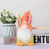 EASTER CARTOON BUNNY FACELESS DOLL ORNAMENTS_CWMM3483