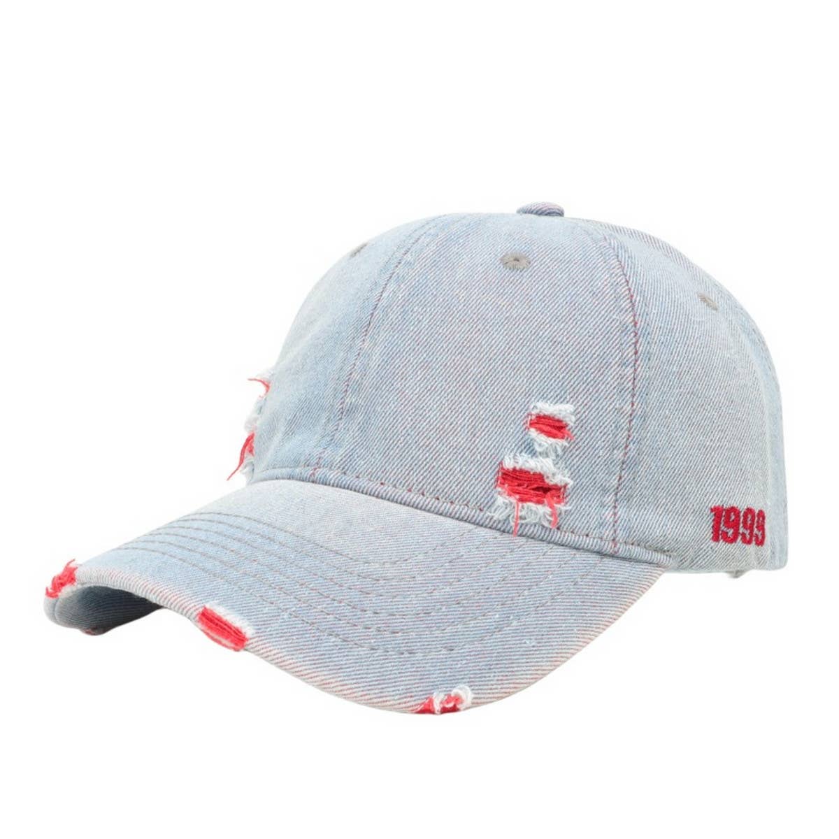 RETRO DENIM BASEBALL CAP UNISEX SUN HAT CWAH1139