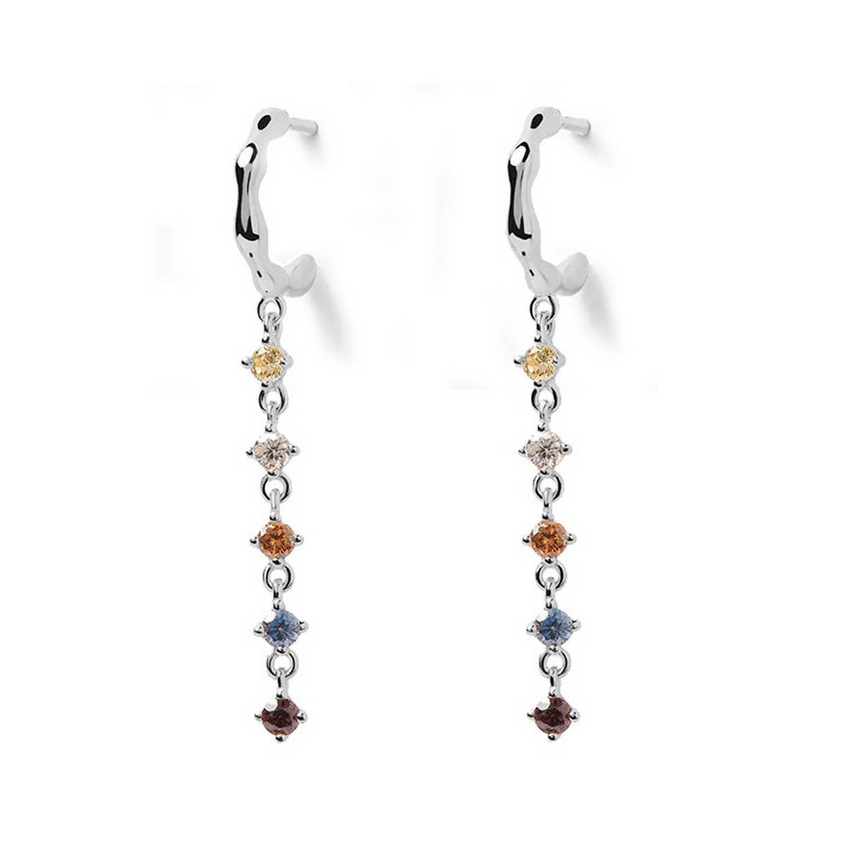 COLORFUL TASSEL FASHIONABLE AND SIMPLE EARRINGS_CWAJE1902