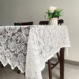 ROMANTIC LACE TABLECLOTH RECTANGULAR TABLECLOTH_CWMM1722