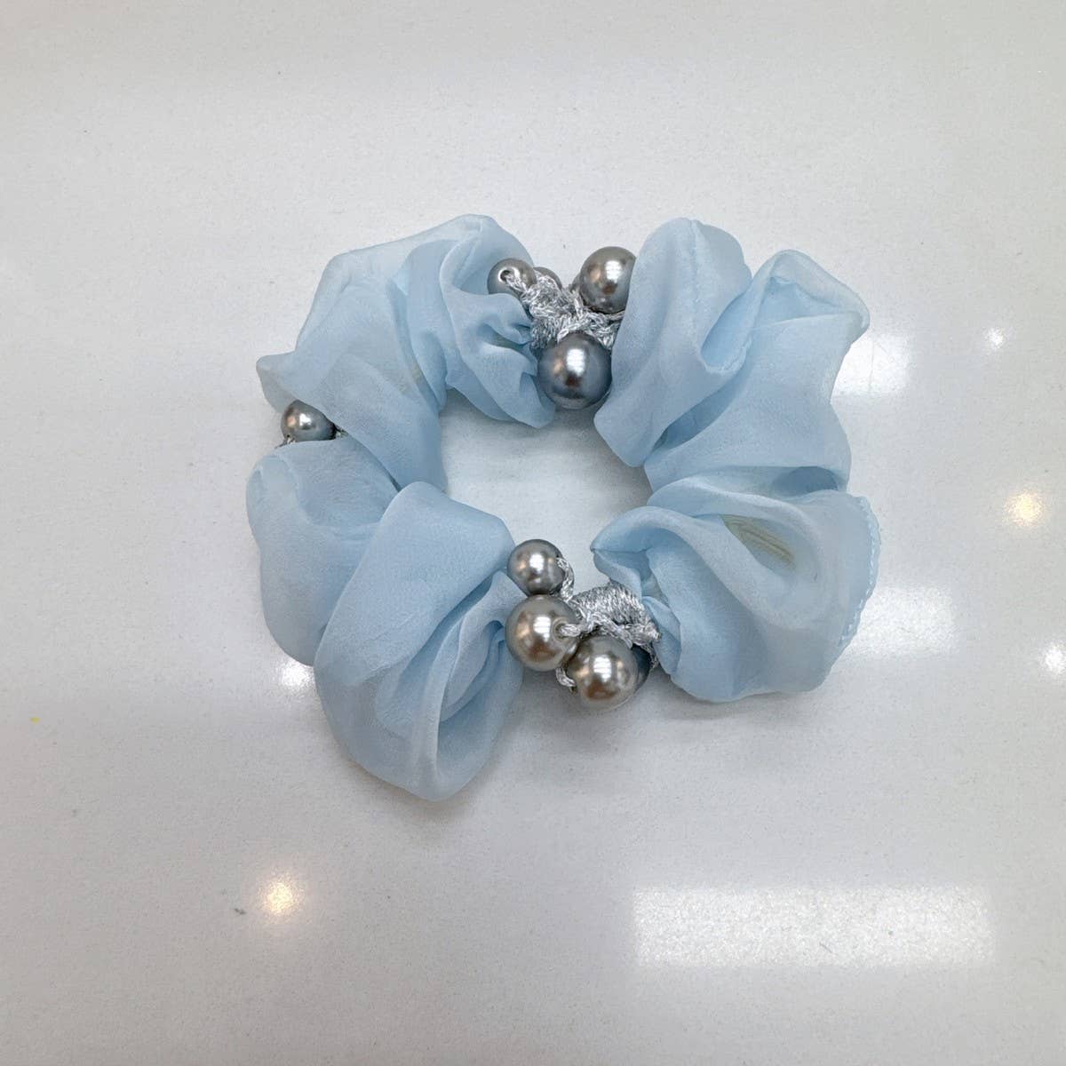 ELEGANT PEARL HAIR TIE CUTE PONYTAIL HOLDER_CWAHA6868