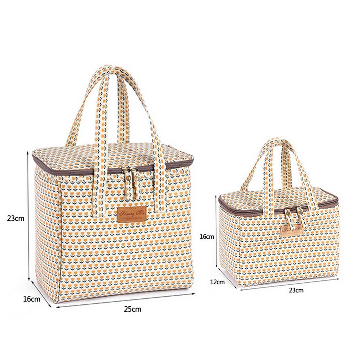 HANDBAG LARGE CAPACITY CANVAS INSULATED BAG_CWAB1722