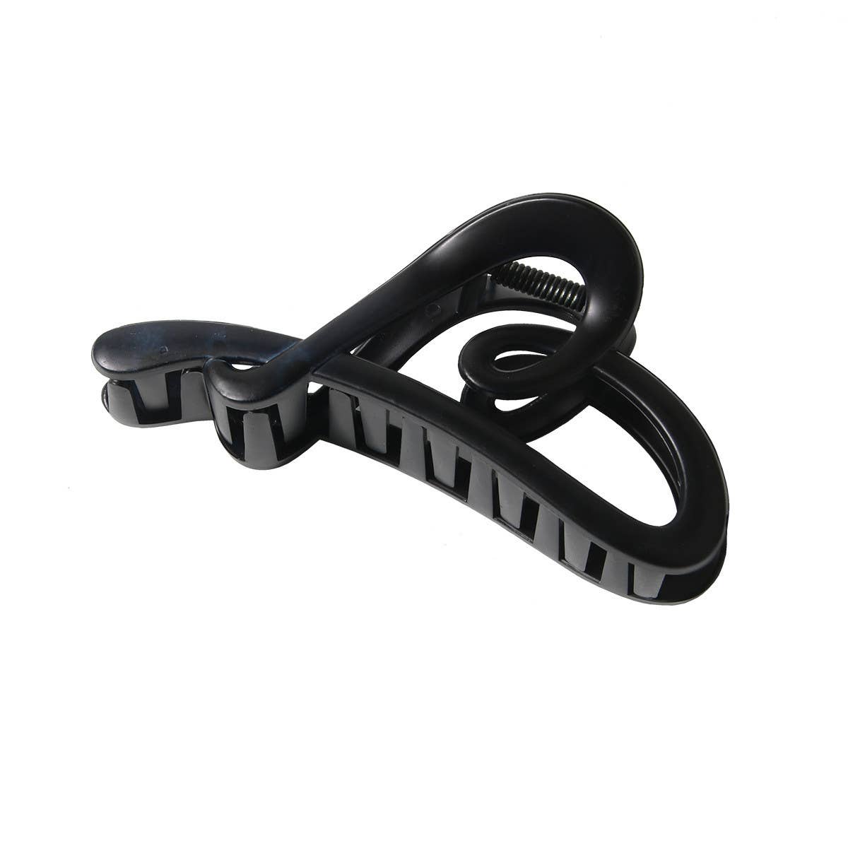 MATTE LOVE HAIR CLIP WITH LETTER STYLISH CLAW_CWAHA1037