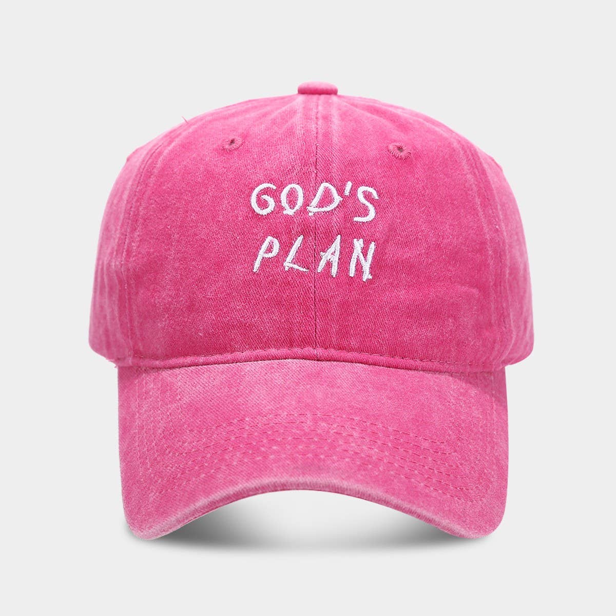 EMBROIDERED BASEBALL HAT COTTON SOFT TOP OUTDOOR CWAH2032