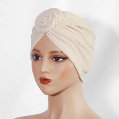 CLASSIC THICKENED ELASTIC FLORAL HEADSCARF_CWASC2439