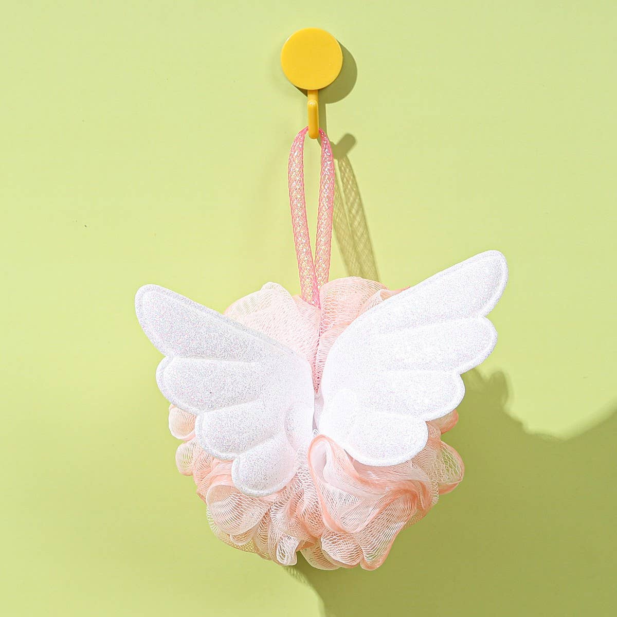 BATH POUF WINGS BATH BALL BATH FLOWER BALL_CWMM3359