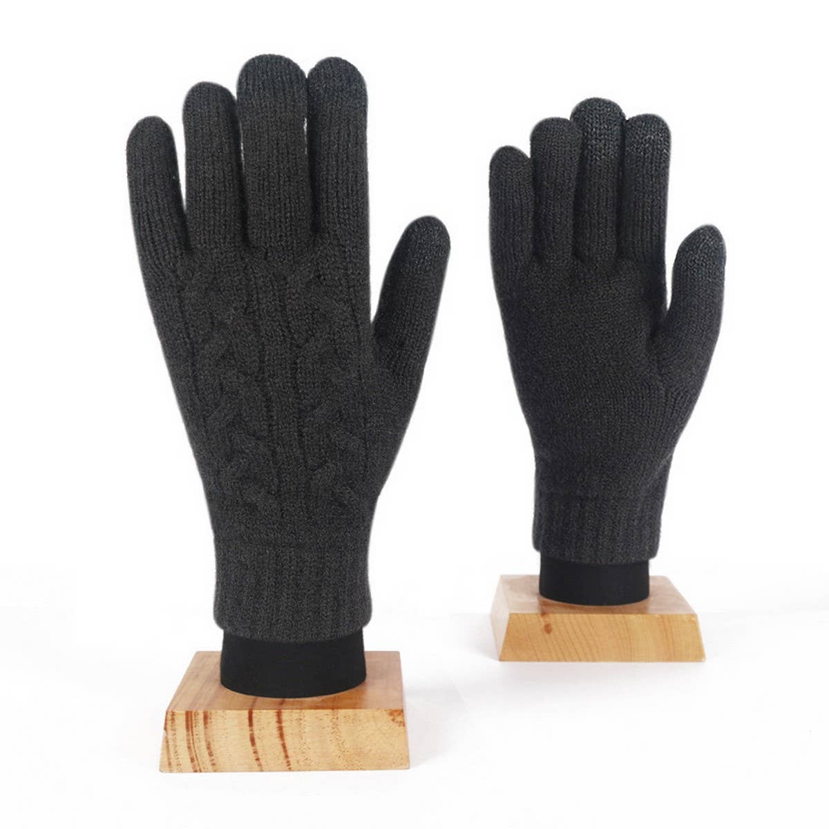 Winter Women'S Touch Screen Knitted Gloves_Cwag0375