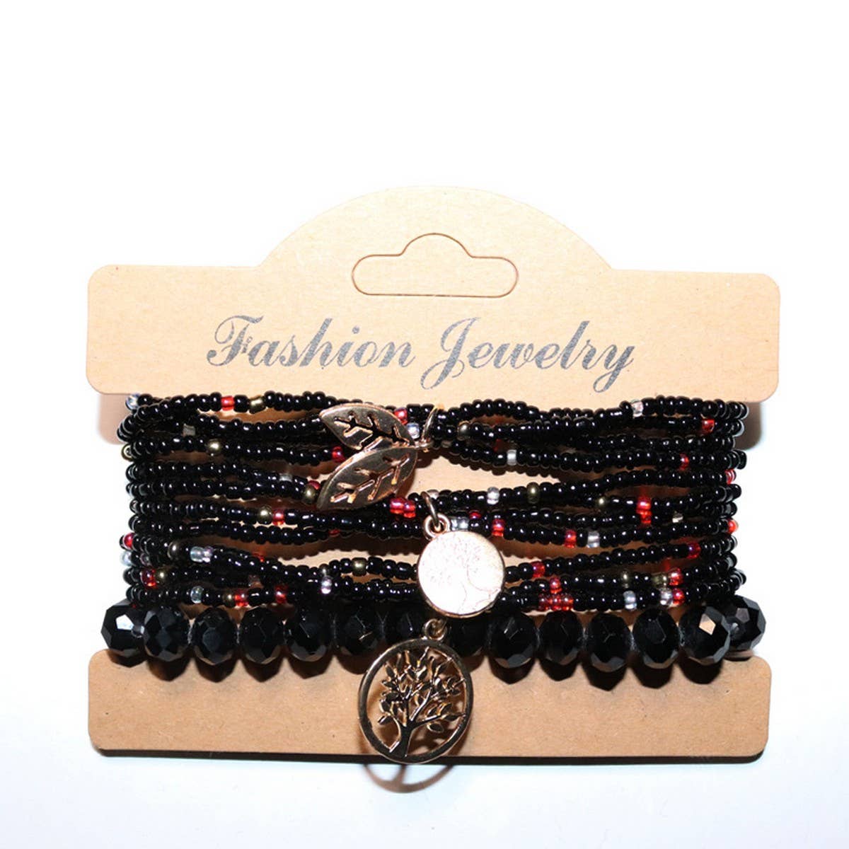 BOHEMIAN TREE OF LIFE FASHION WOMENS BRACELET_CWASC0694