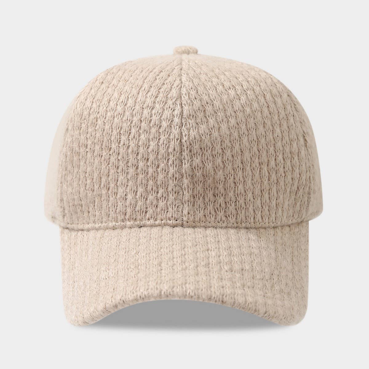 Plain Knit Baseball Cap Warm Winter Unisex_Cwah04645