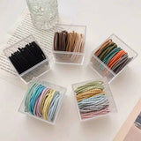 A BOX OF 50 SIMPLE AND DURABLE HAIR TIES_CWAHA1128