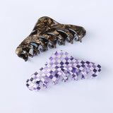 11 5CM SOLID EDGE HAIR CLAW LARGE BACK SHARK CLIP_CWAHA2613