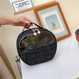 NEW FASHION ROUND LARGE CAPACITY COSMETIC BAG_CWAB4451