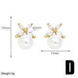 MINIMALIST PEARL BOW EARRINGS_CWAJE0990