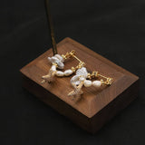 NEW HIGH END RETRO FASHION PEARL EARRINGS_CWAJE3796