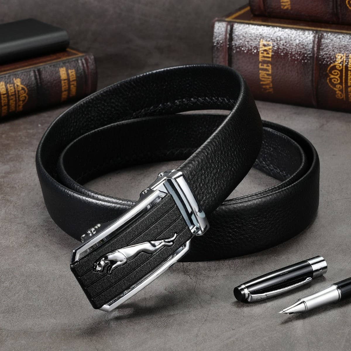HIGH END BUSINESS AUTOMATIC BUCKLE BELTS_CWABE0470