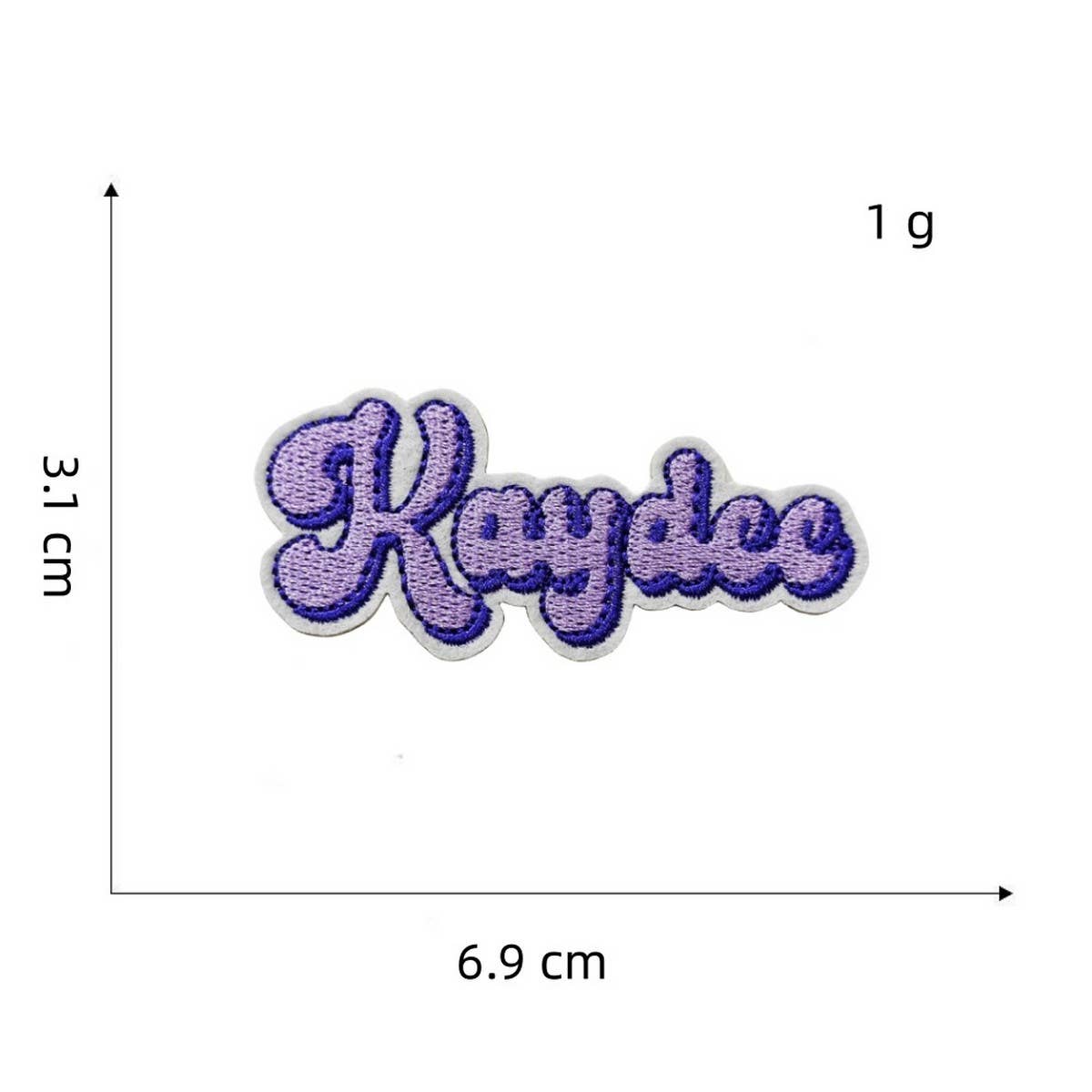 NEW PURPLE SERIES EMBROIDERED CLOTH PATCHES_CWMM4047