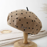 2024 NEW POLKA DOT CLASSIC BERET_CWAB2854