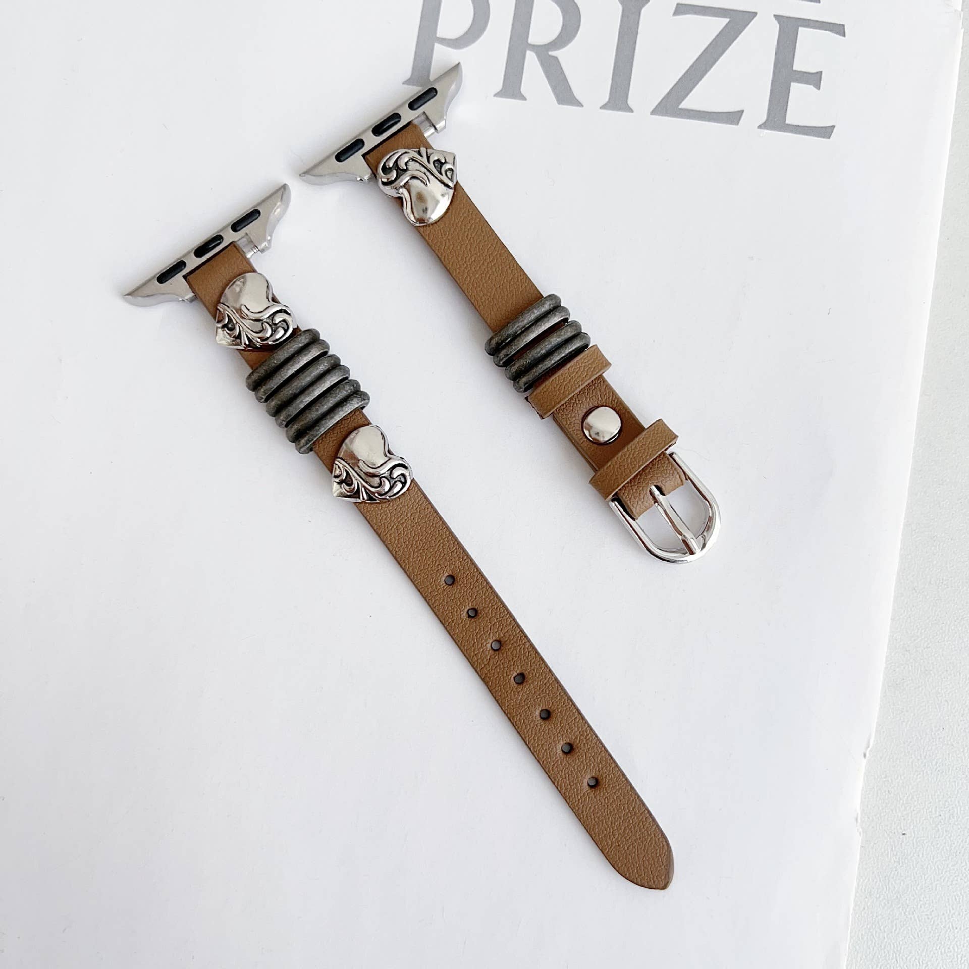 IWATCH9 1 14MM HEART LEATHER STRAP FOR APPLE WATCH_CWWW0068