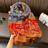 Boh Floral Colorblocversible Shawl Fo Summer_Cwasc0621