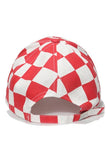 SPRING SUMMER CHECKERED BASEBALL CAP SUN HAT CWAH0003