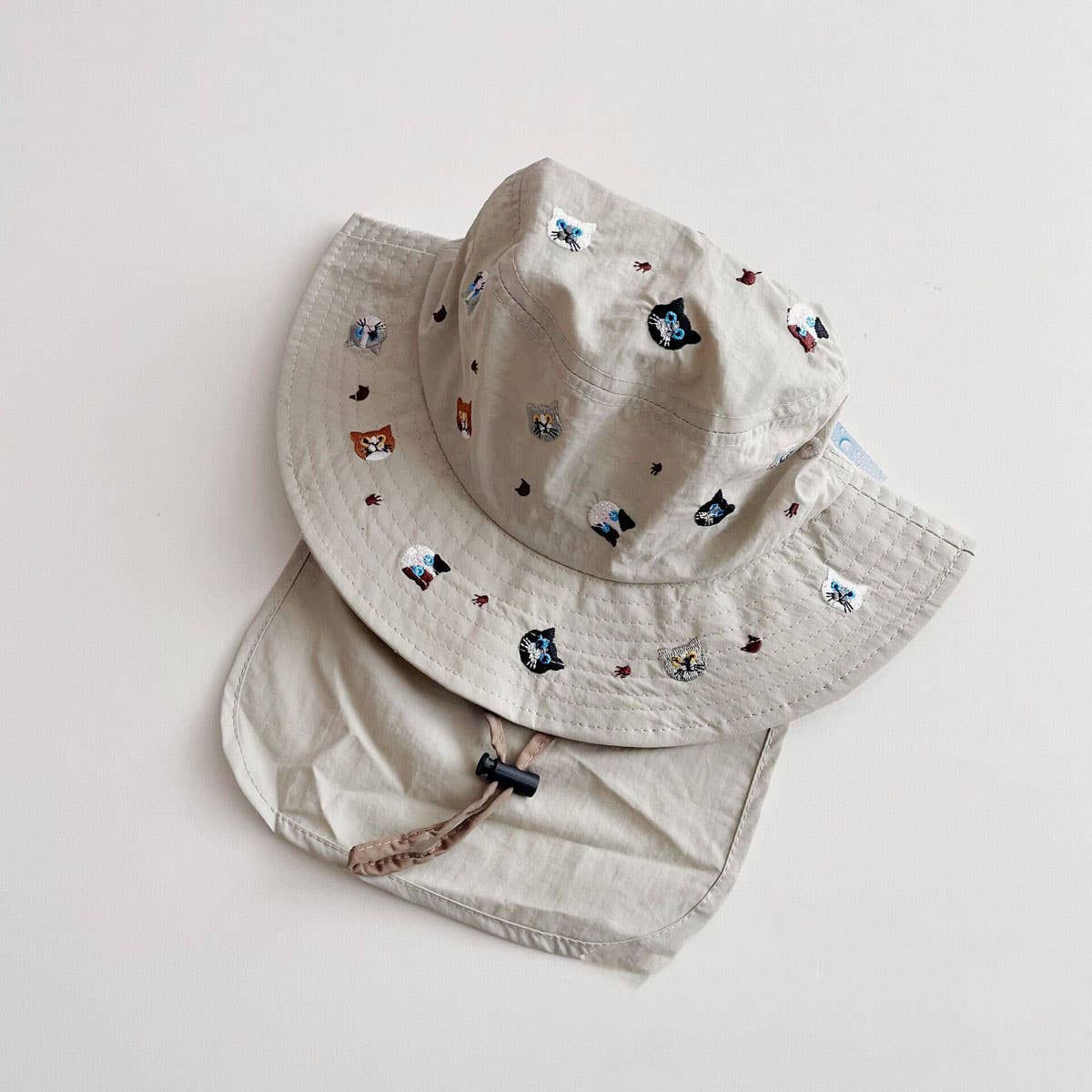 CHILDRENS FASHION CARTOON QUICK DRY FISHERMAN HAT_CWAH2865
