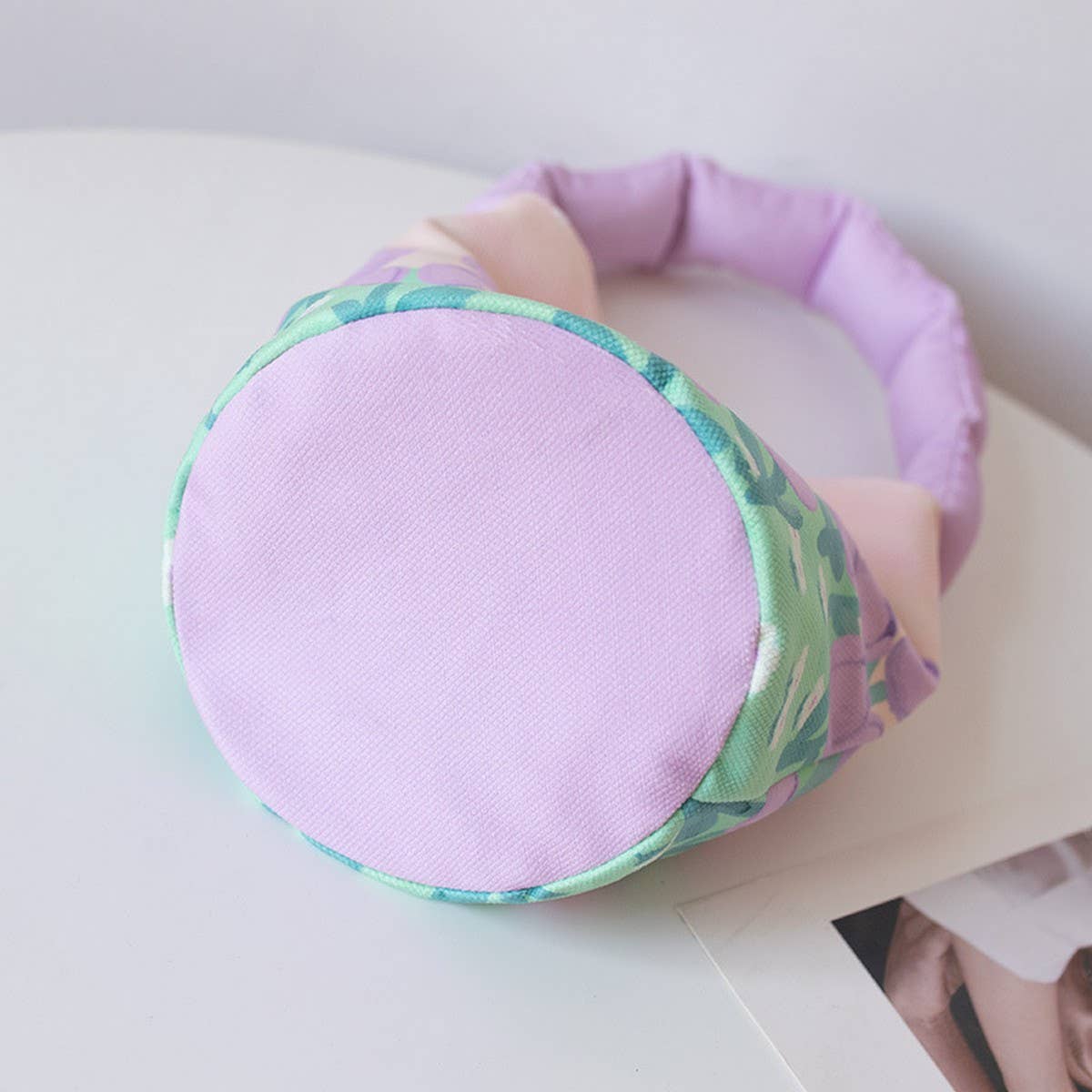 CUTE PADDED BUCKET BAG SUMMER STUDENT STYLE_CWAB5605