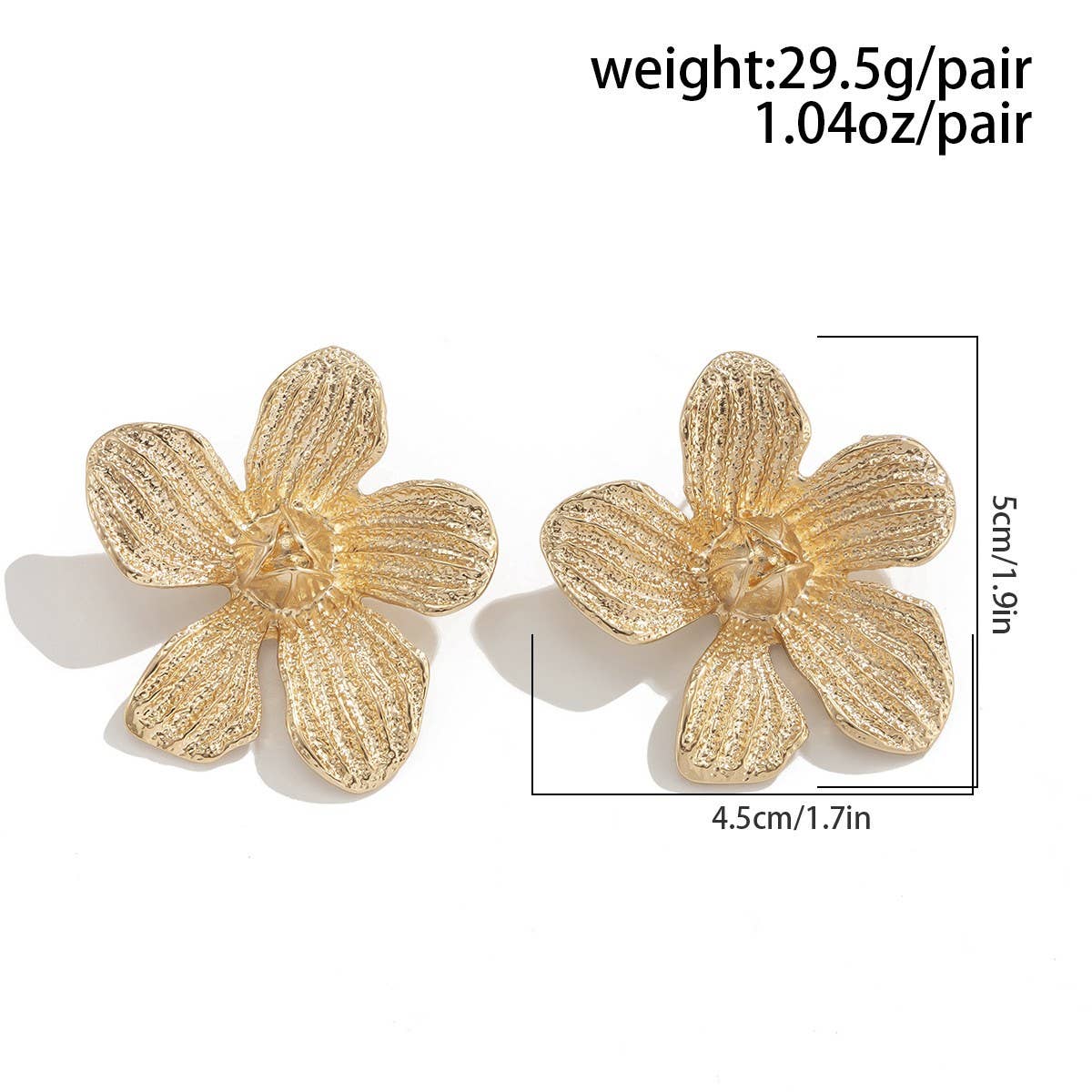 COOL AND SIMPLE RETRO FLOWER EARRINGS_CWAJE1814