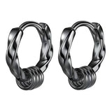 CLASSIC ROUND TWIST HOOP EARRINGS_CWAJE0551